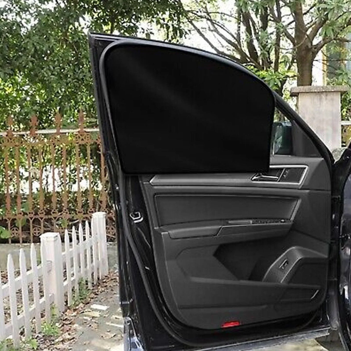 4X Magnetic Car Side Front Rear Window Sun Shade Cover Mesh Shield UV Protection - THE MILE MAKER DRIVER SHOP