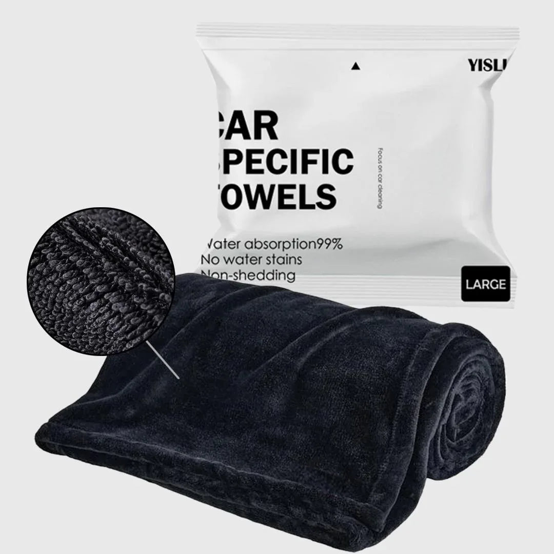 15x15in And 24x36in YISLU Drying Towel - Super Absorbent Car Drying Towel, Woven With Twisted Microfiber, 1300 GSM High Quality Microfiber 70 30 Mixed Twisted Microfiber - THE MILE MAKER DRIVER SHOP