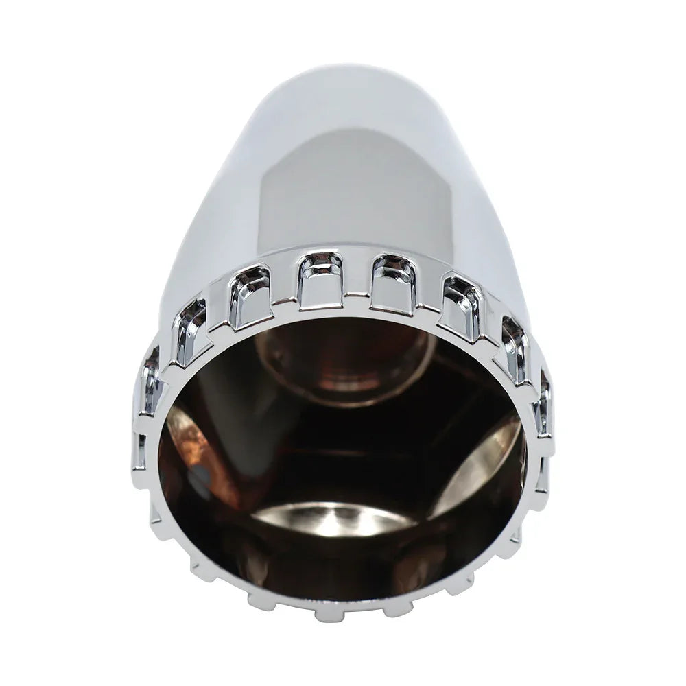 Universal And Truck Wheel Hub Covers, ABS Plastic, Chromed - THE MILE MAKER DRIVER SHOP