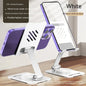 360 Degrees Rotate Metal Desk Mobile Phone Holder Stand For Phone Pad Adjustable Desktop Tablet Holderl Table Cell Phone Stand - THE MILE MAKER DRIVER SHOP