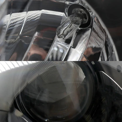 For Volvo VNL 2004-2017 Semi Truck Black Projector Halogen Headlight Left Driver - THE MILE MAKER DRIVER SHOP