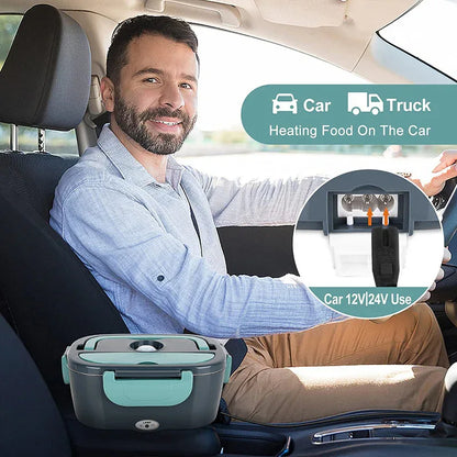 2-in-1 Household Car Electric Lunch Box - THE MILE MAKER DRIVER SHOP