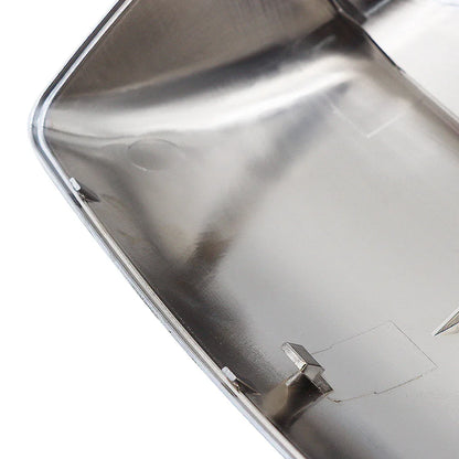 A Pair Of Chrome Hood Mirror Covers Fit For Kenworth & Peterbilt - THE MILE MAKER DRIVER SHOP