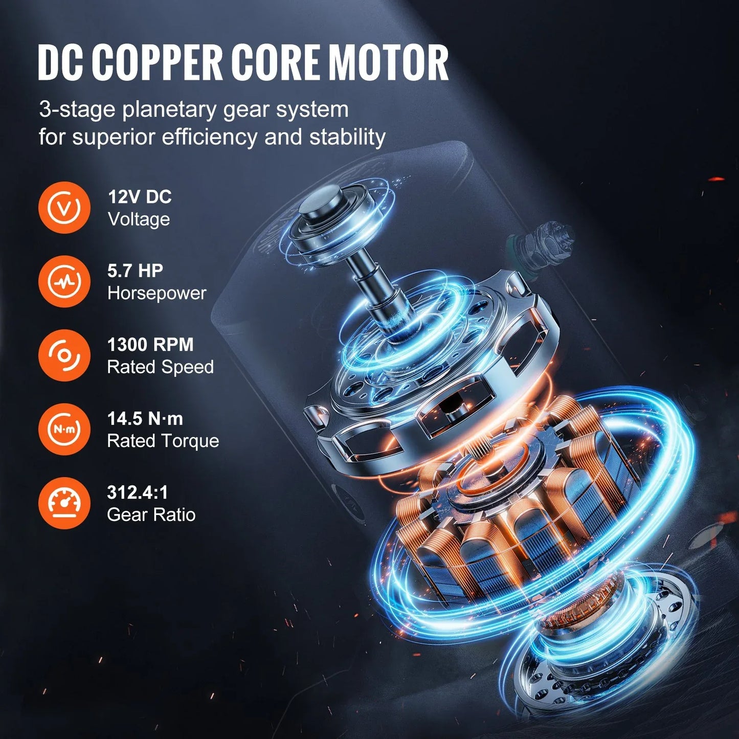 Electric Winch Truck 18,000 Lb Steel Cable IP65 Waterproof Remote Control - THE MILE MAKER DRIVER SHOP