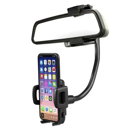 Universal Car Rearview Mirror Mount Stand Holder Cradle For Cell Phone GPS - THE MILE MAKER DRIVER SHOP