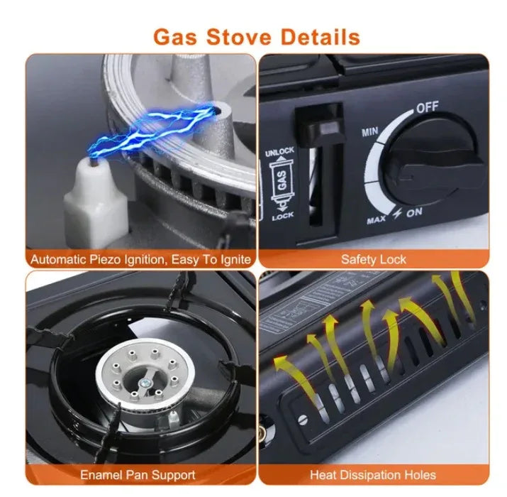 3300 Watt Portable Camping Stove - THE MILE MAKER DRIVER SHOP