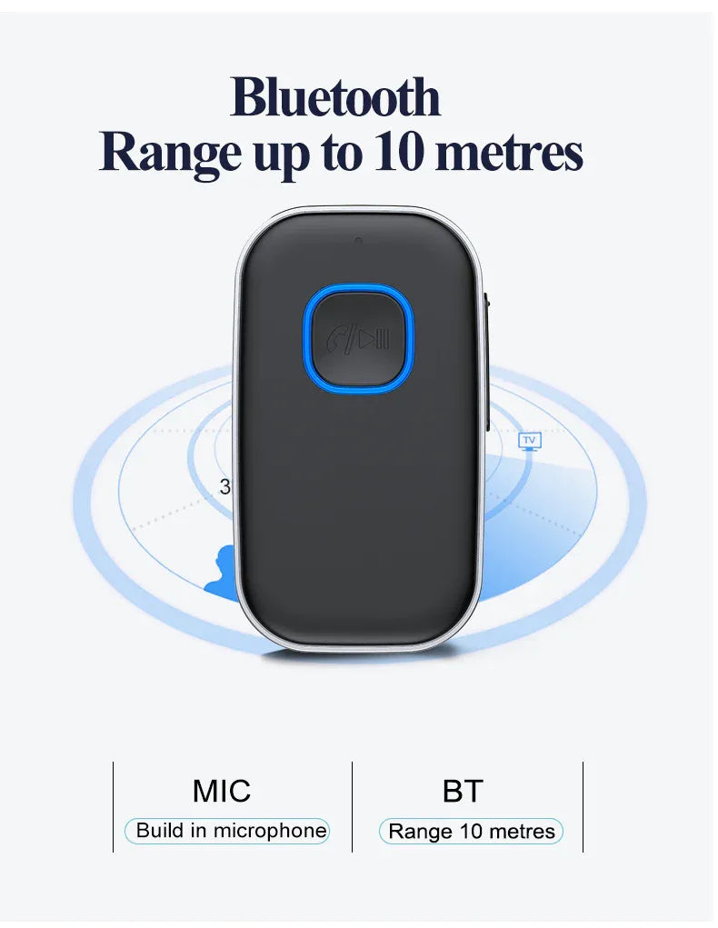 16h 2 In 1 Bluetooth Sound Receiver Car J22 - THE MILE MAKER DRIVER SHOP