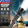 LED Flashlight Zoom USB Rechargeable Super Bright Torch Camping Lamp Work Light - THE MILE MAKER DRIVER SHOP