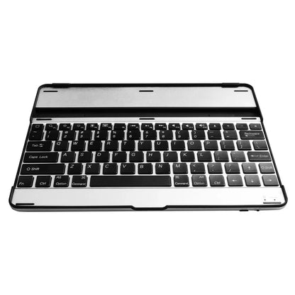 Silver And Black Aluminum Alloy Wireless Keyboard Tablet Cover - THE MILE MAKER DRIVER SHOP