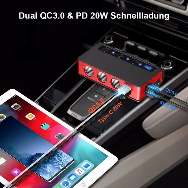 7-in-1 Cigarette Lighter Dispenser, Banned Platform Temu - THE MILE MAKER DRIVER SHOP