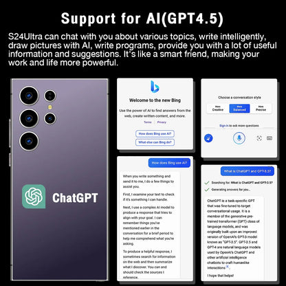 S24 Ultra Cell Phones 5G Unlocked Phonessmartphonewith Tool Pen - THE MILE MAKER DRIVER SHOP