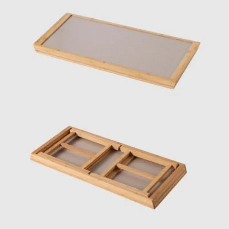 Bamboo Folding Table Coffee Table, Tatami Windowsill Low Table Bedside Table, Portable Tea Tray For Bedroom Living Room Home Office. - THE MILE MAKER DRIVER SHOP