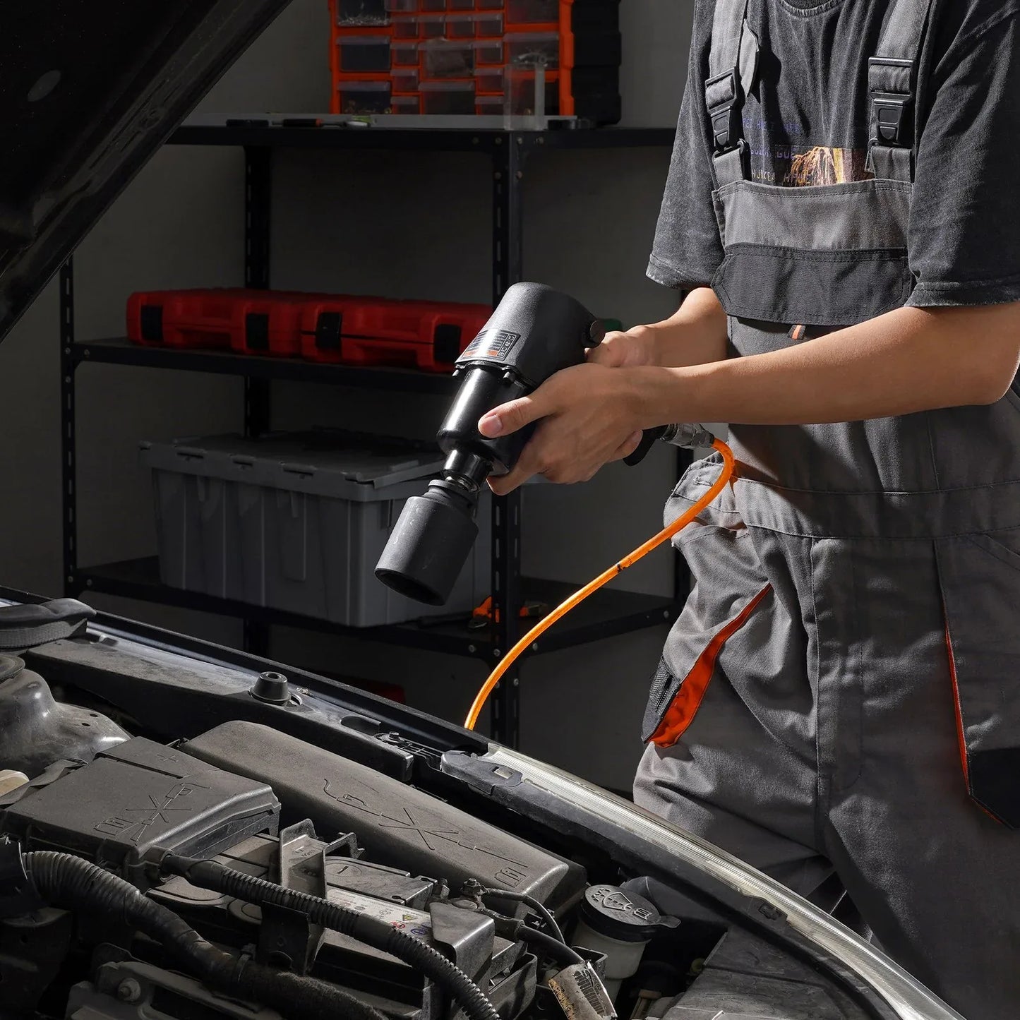 Axle Nut Impact Socket Set Drive Deep 12-Point 8PCS Metric Nut Socket - THE MILE MAKER DRIVER SHOP