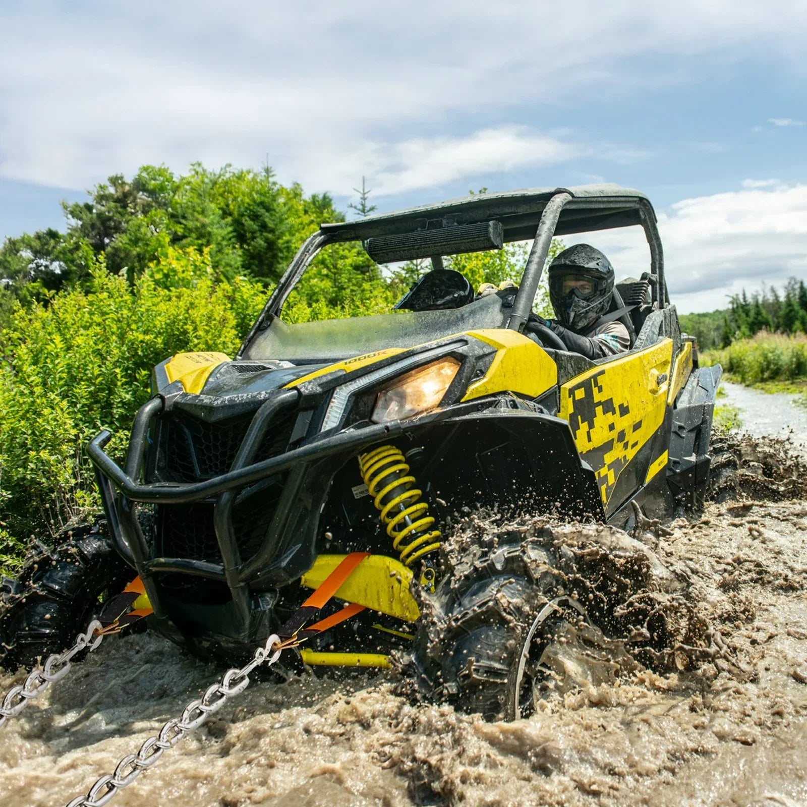 Axle Straps Axle Tie Down Straps D Ring 2 In X 3.2 Ft For Trailer Truck - THE MILE MAKER DRIVER SHOP