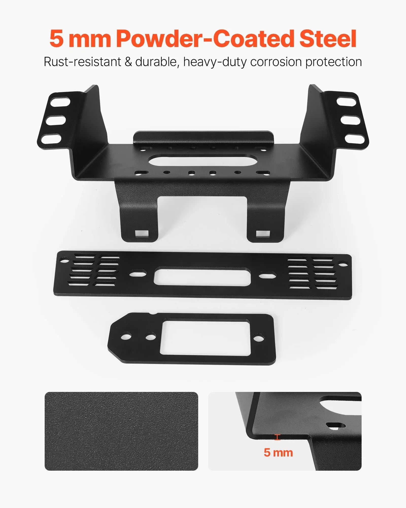 Trailer Hitch Winch Mount For Select Polaris Ranger Models (2010-2021) - THE MILE MAKER DRIVER SHOP