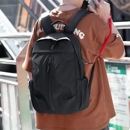 PU Backpack Fashion Large Capacity Men's Casual Backpack Commuter Trend Backpack Student School Bag - THE MILE MAKER DRIVER SHOP