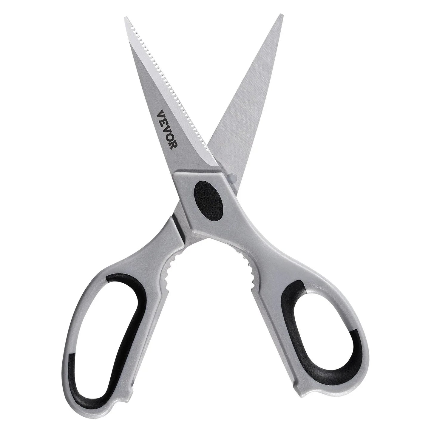 Kitchen Scissors Stainless Steel Kitchen Shears Protective Sheath Grey - THE MILE MAKER DRIVER SHOP