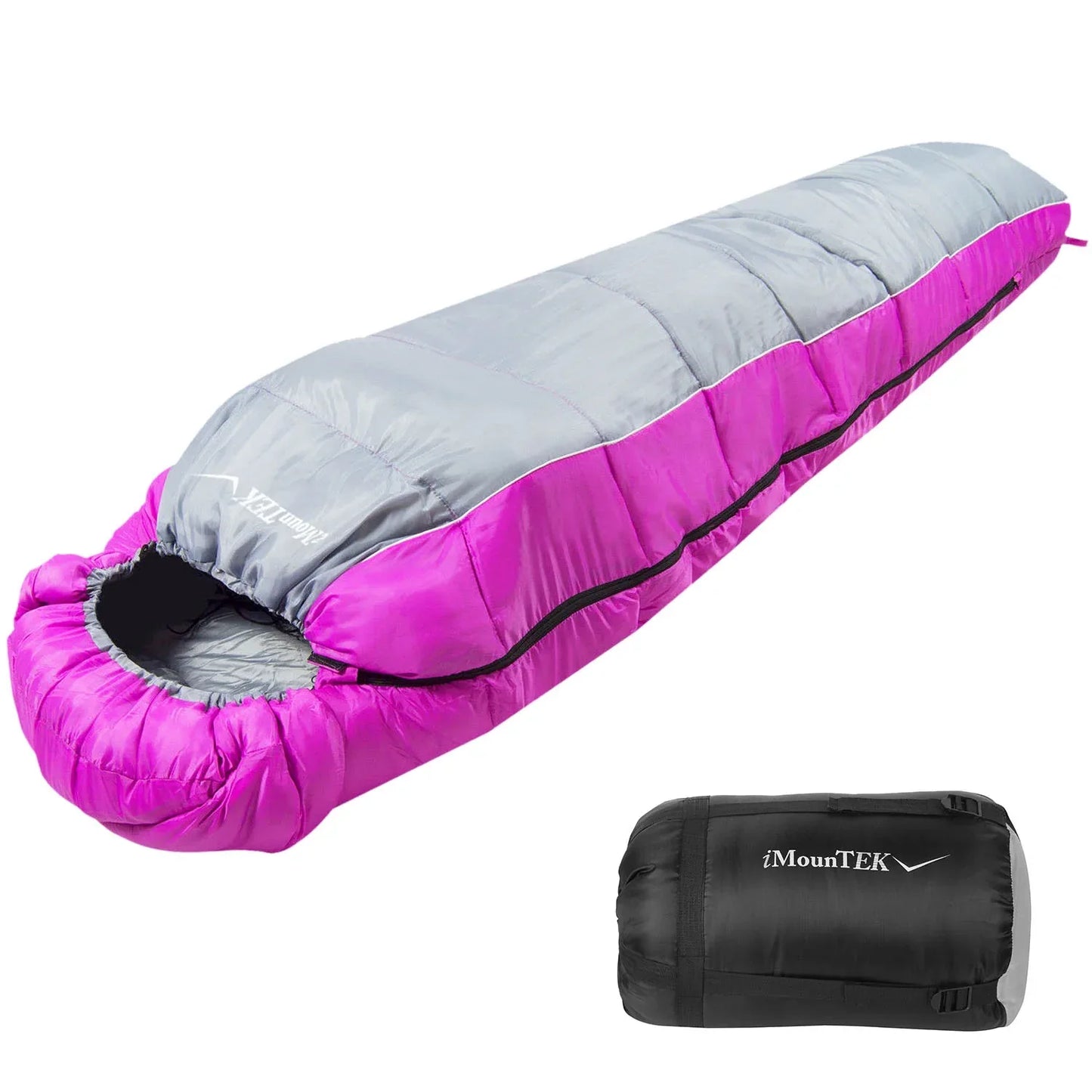 1Pc Mummy Sleeping Bag Camping Sleeping Bags For Adults Outdoor Soft Thick Water-Resistant Moisture-proof Sleep Bag Suitable For Spring Autumn Winter Seasons - THE MILE MAKER DRIVER SHOP