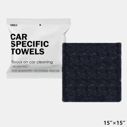 15x15in And 24x36in YISLU Drying Towel - Super Absorbent Car Drying Towel, Woven With Twisted Microfiber, 1300 GSM High Quality Microfiber 70 30 Mixed Twisted Microfiber - THE MILE MAKER DRIVER SHOP