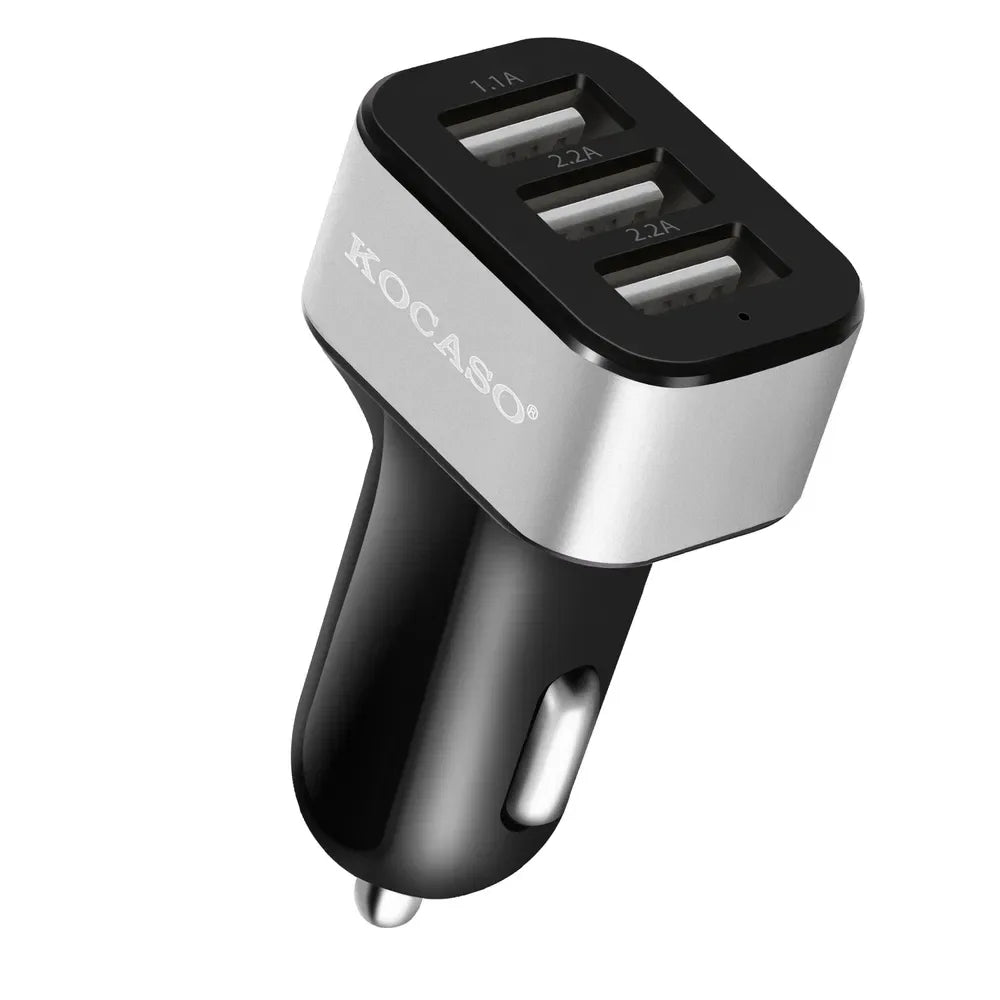USB Car Charger 30W 5.5A 3 USB Port Cigarette Lighter Charger Adapter - THE MILE MAKER DRIVER SHOP