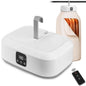 1Pc Portable Clothes Dryer Mini Dryer Foldable Dryer Machine With Timer UV Sterilization 2 Drying Modes Remote Control For Apartment Dorm RV Travel Home - THE MILE MAKER DRIVER SHOP