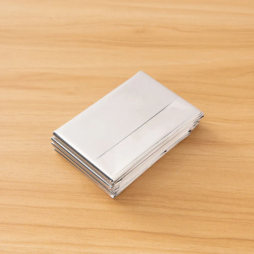 Emergency Blanket Outdoor Portable Thermal Double-sided Silver Survival - THE MILE MAKER DRIVER SHOP