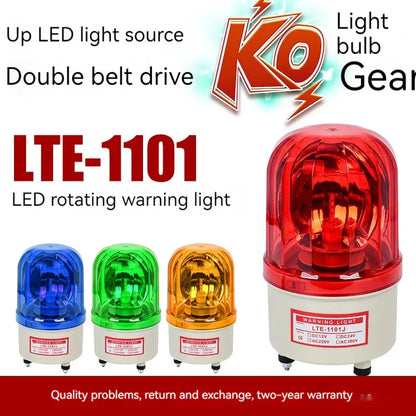 Warning Light LTE-1101J Sound And Light Alarm Rotation - THE MILE MAKER DRIVER SHOP