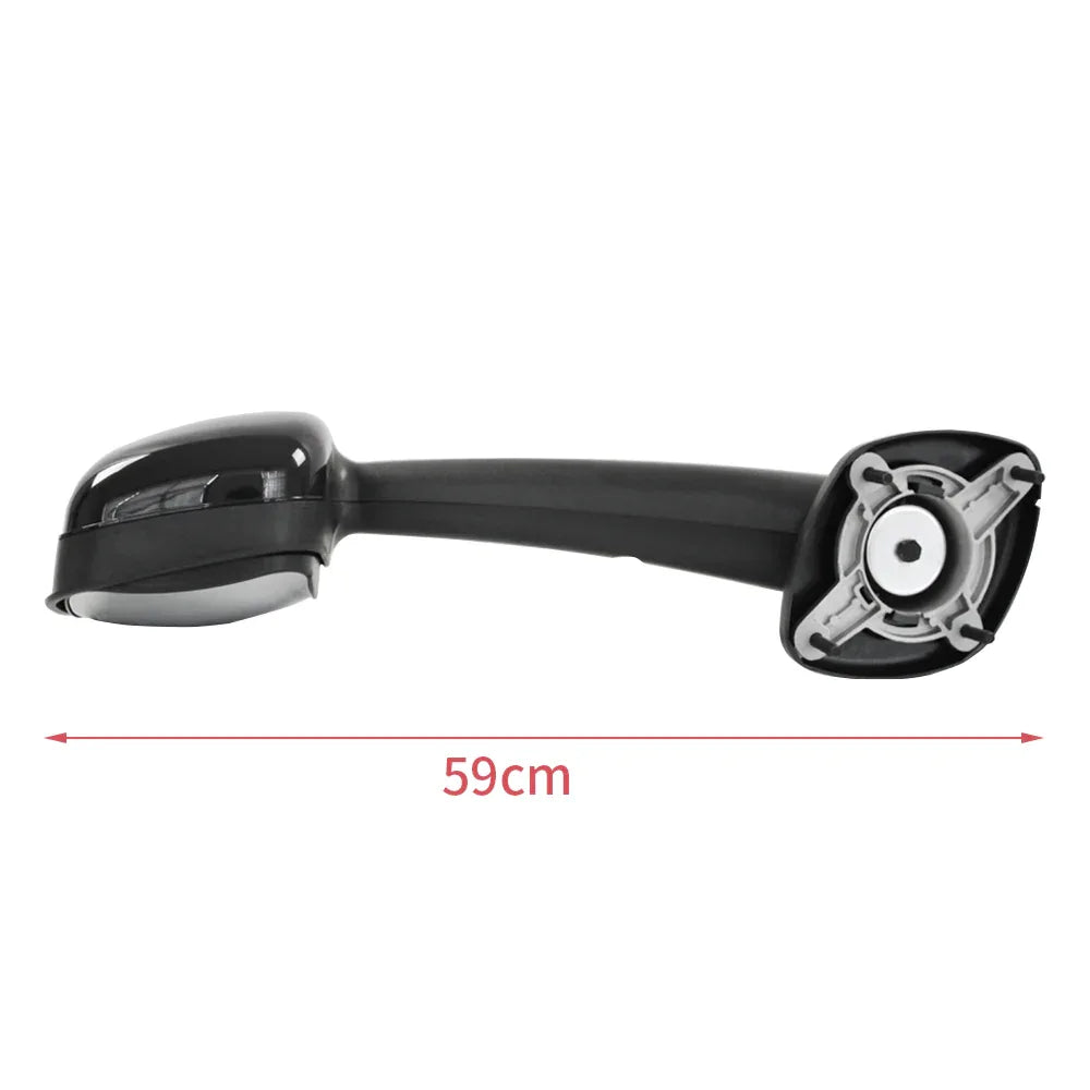 Black Hood Mirrors Compatible With Freightliner Cascadia 2008-2016 Driver Side - THE MILE MAKER DRIVER SHOP