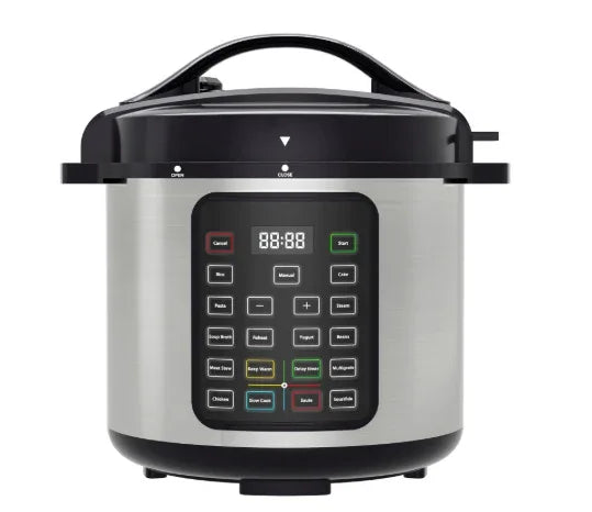 9 In 1 Electric Pressure Cooker, Warmer & Sterilizer, Saute, Slow Cooker, Rice Cooker, Multi-Functional Smart Pot - THE MILE MAKER DRIVER SHOP
