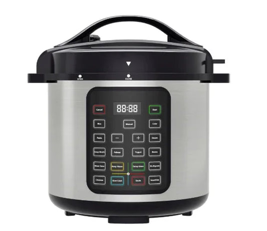 9 In 1 Electric Pressure Cooker, Warmer & Sterilizer, Saute, Slow Cooker, Rice Cooker, Multi-Functional Smart Pot - THE MILE MAKER DRIVER SHOP