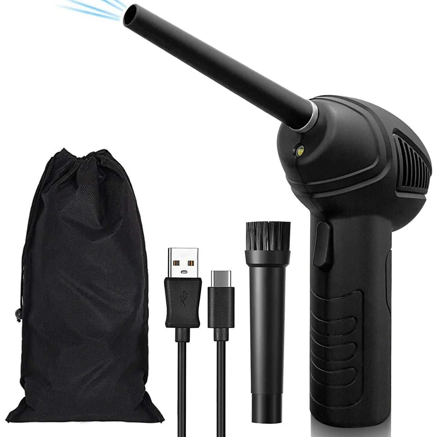 Rechargeable Air Duster Electric Cleaner Cleaning Blower For Car-PC-Keyboard-Pet - THE MILE MAKER DRIVER SHOP