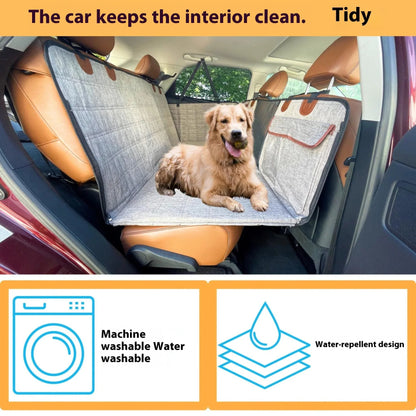 Widened Support Plate Car Dog Bed Rear Seat Pet Pad - THE MILE MAKER DRIVER SHOP