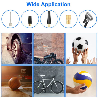 1Pc 140W 150PSI 21V Battery Powered Tire Inflator Cordless Air Inflator Digital Air Compressor With LED Light For Cars Motorcycles Bicycles Balls - THE MILE MAKER DRIVER SHOP