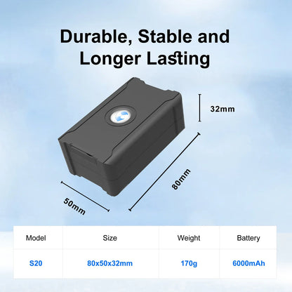 Anti-Theft Hidden GPS Tracker With Remote Control Real-Time Vehicle Tracker For Car, Truck, Motorcycle & Luggage, Subscription Required - THE MILE MAKER DRIVER SHOP