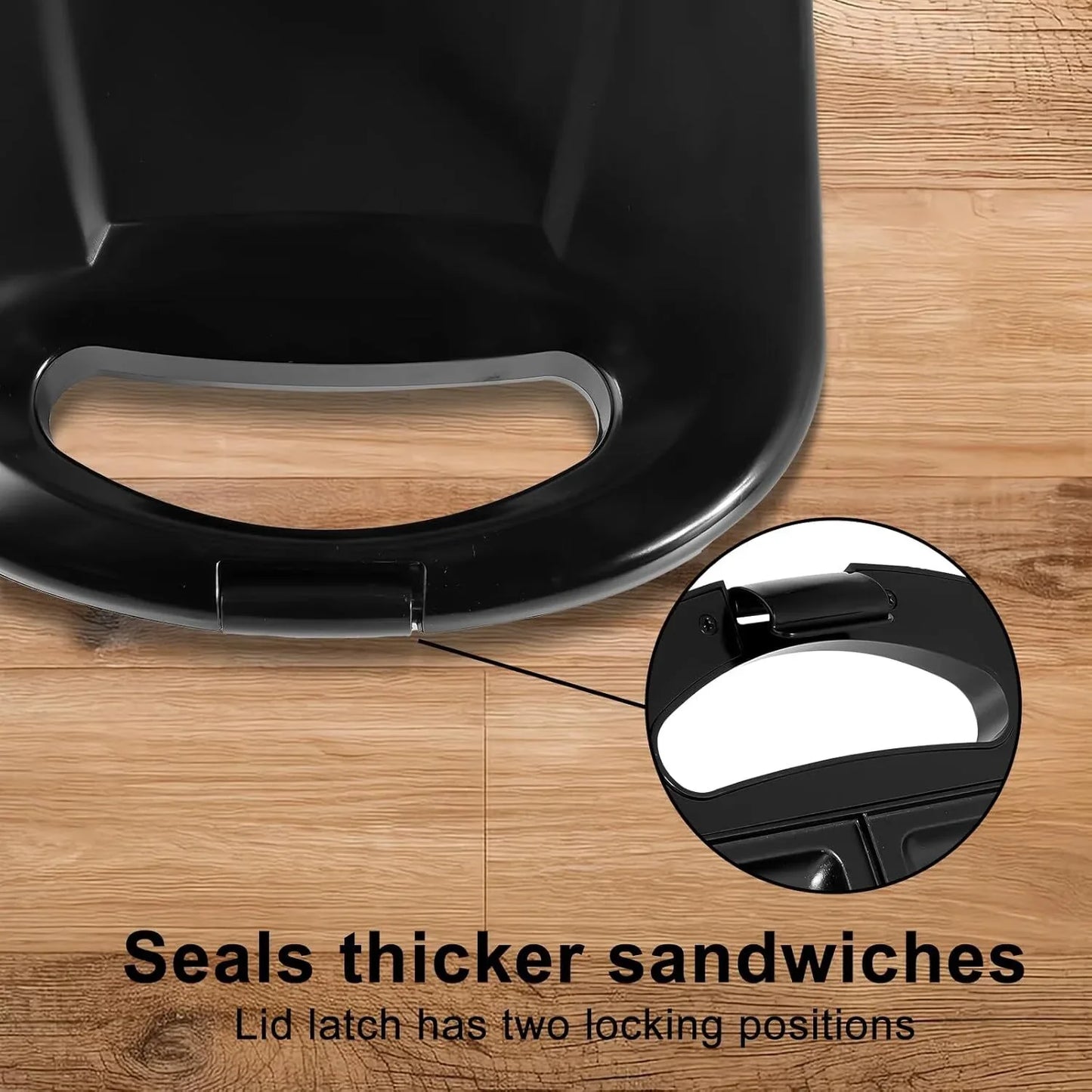 Waffle Maker Toastie Maker Sandwich NonStick Plates Cake Machine Breakfast Maker - THE MILE MAKER DRIVER SHOP