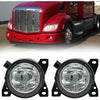 Pair Fog Light Fit For Kenworth T660 Peterbilt 579,587 With Halogen Bulbs - THE MILE MAKER DRIVER SHOP