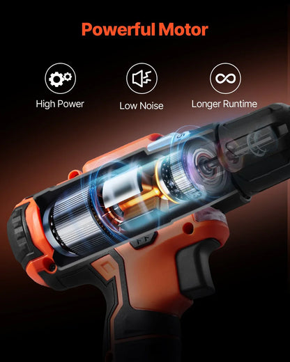 Tool Combo Kit Max 12V Cordless 2-Tool Power Combo Kit With 2.0 Ah Batteries - THE MILE MAKER DRIVER SHOP