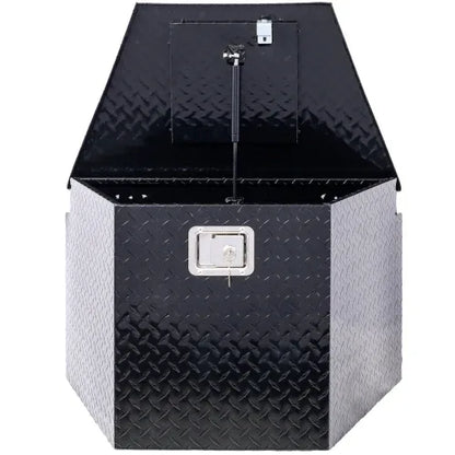 29inch Aluminum Tool Box,heavy Duty Truck Bed Tool Box,outdoor Trailer Pickup Storage Tool Box,RV Storage Organizer,underbody Box W Lock Keys,black 29x16.5x18.5inch - THE MILE MAKER DRIVER SHOP