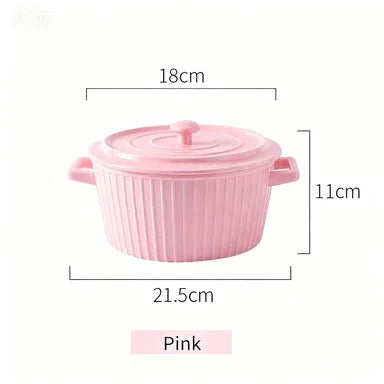 8 Inch Soup Pot-Pink 1132 - THE MILE MAKER DRIVER SHOP
