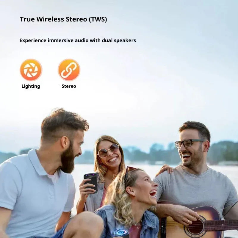 New Portable Bluetooth Speaker Small Bass Music Loud Sound Wireless Mini Speaker - THE MILE MAKER DRIVER SHOP