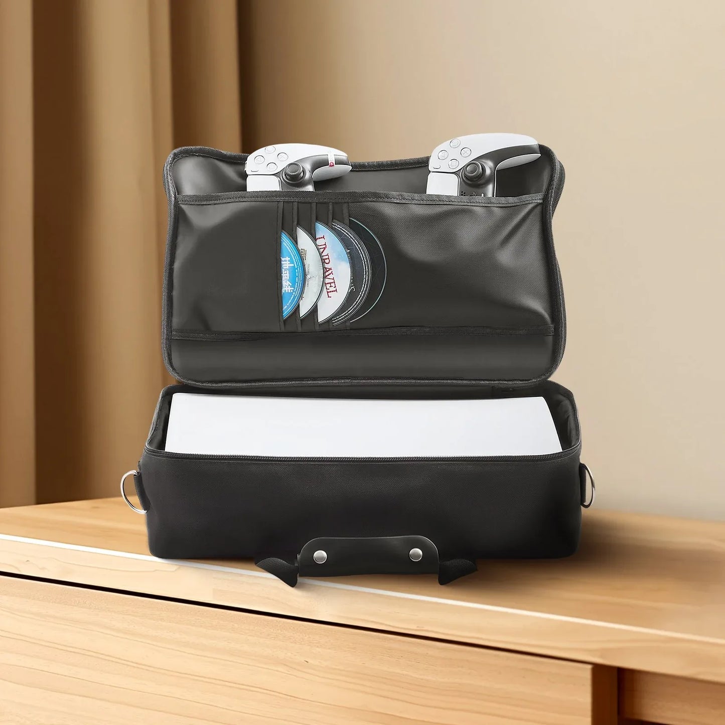 PS5 Carrying Case Travel Bag For Playstation 5 PS5 Slim Waterproof Nylon - THE MILE MAKER DRIVER SHOP