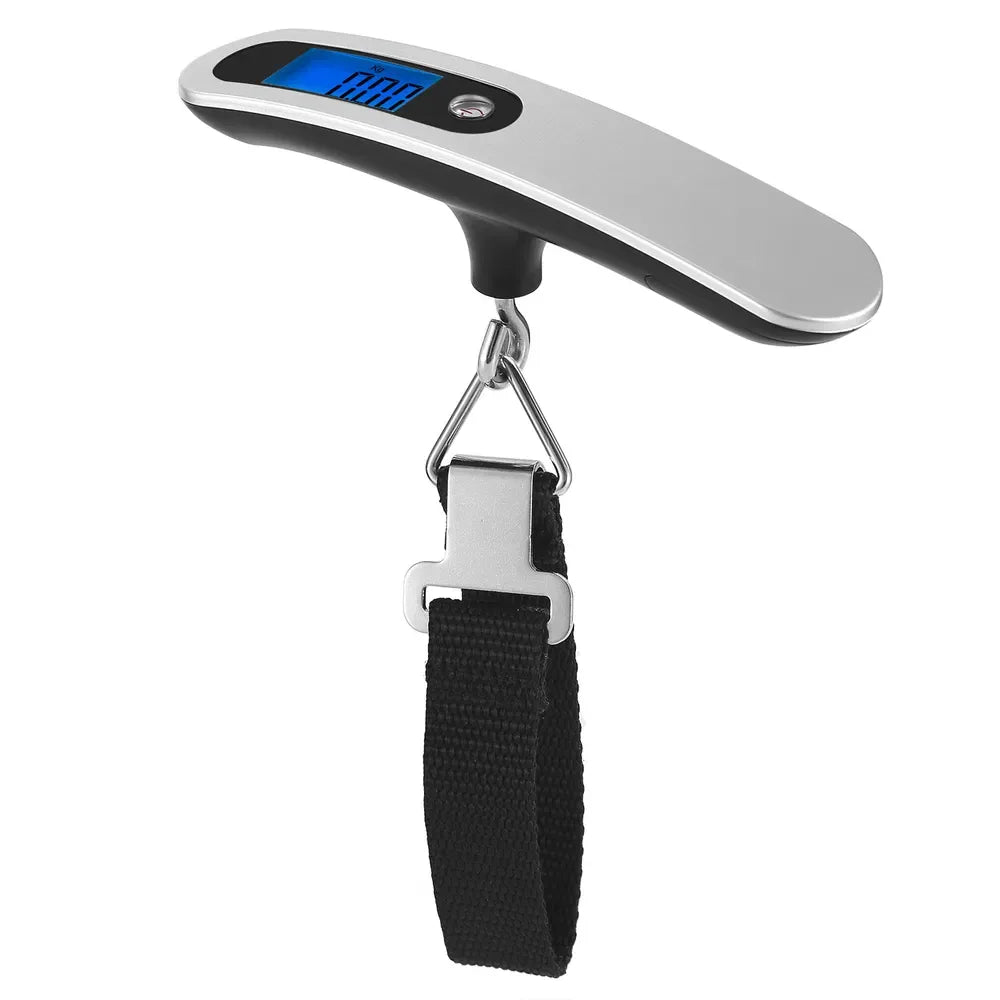 Portable Digital Luggage Scale 50kg 10g LCD Hanging Luggage Scale Electronic Digital Weight Scale For Travel Household - THE MILE MAKER DRIVER SHOP