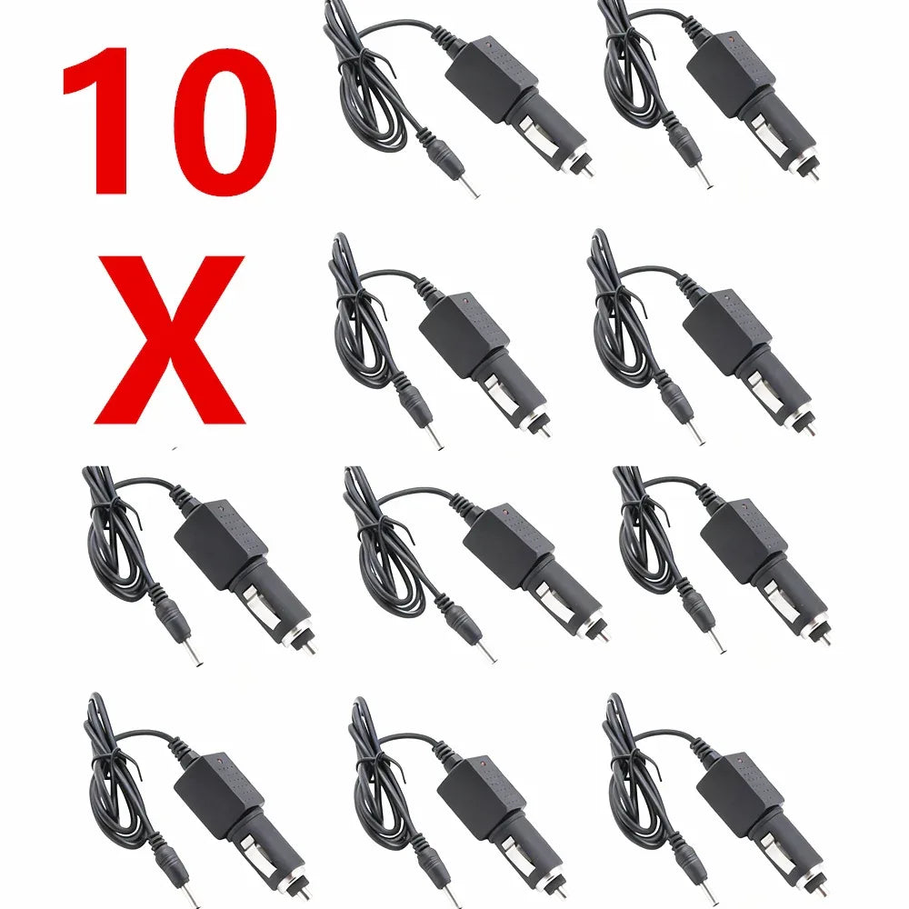10 X 12V DC Car Charger Corded Power Adapter - THE MILE MAKER DRIVER SHOP