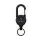VIEJAKLG 3-in-1 Retractable Rope Carabiner Keychain, Strong Steel Wire Rope Buckle, Compact Outdoor Camping And Hiking Multifunctional Essential Item - THE MILE MAKER DRIVER SHOP