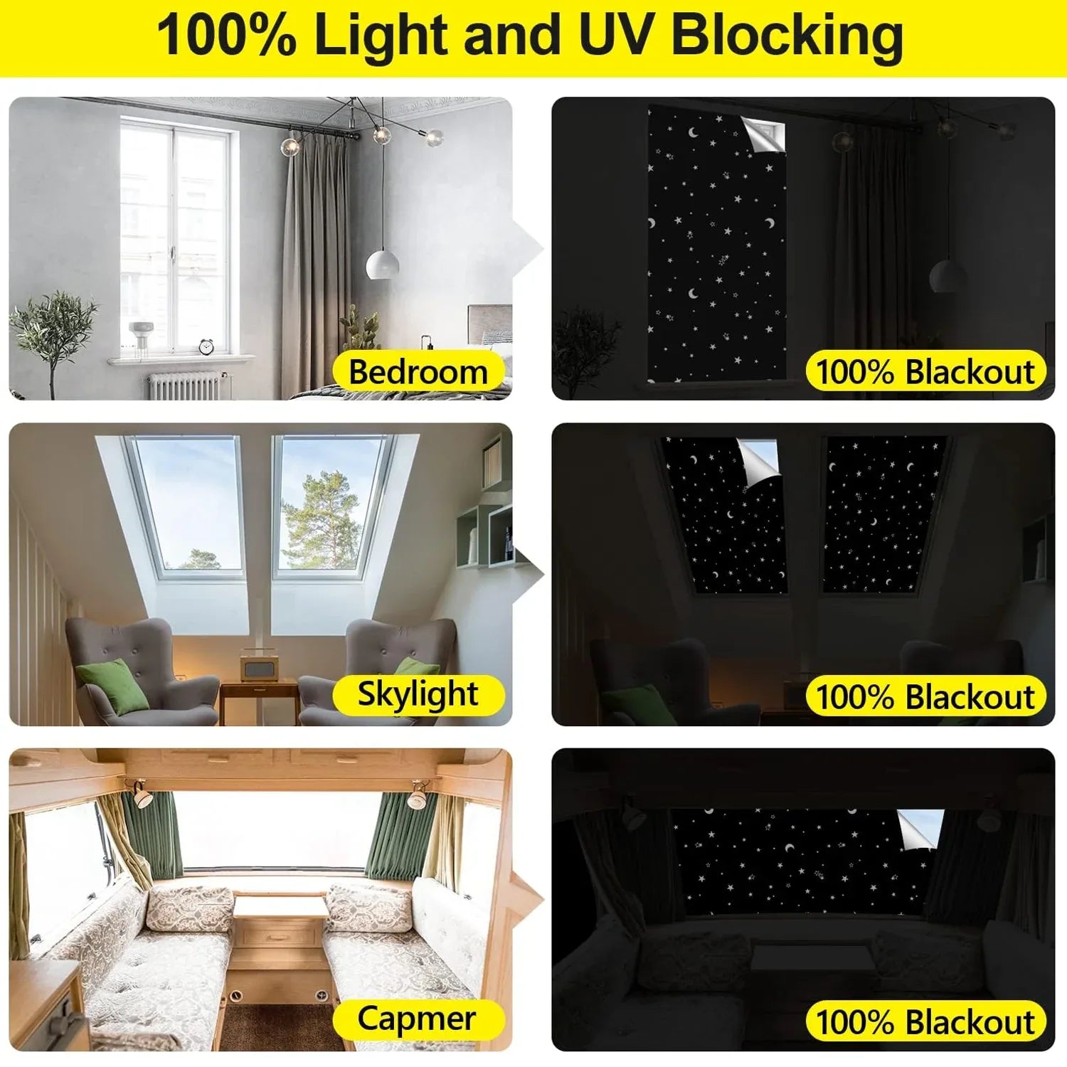 Upgraded Blackout Curtains - THE MILE MAKER DRIVER SHOP