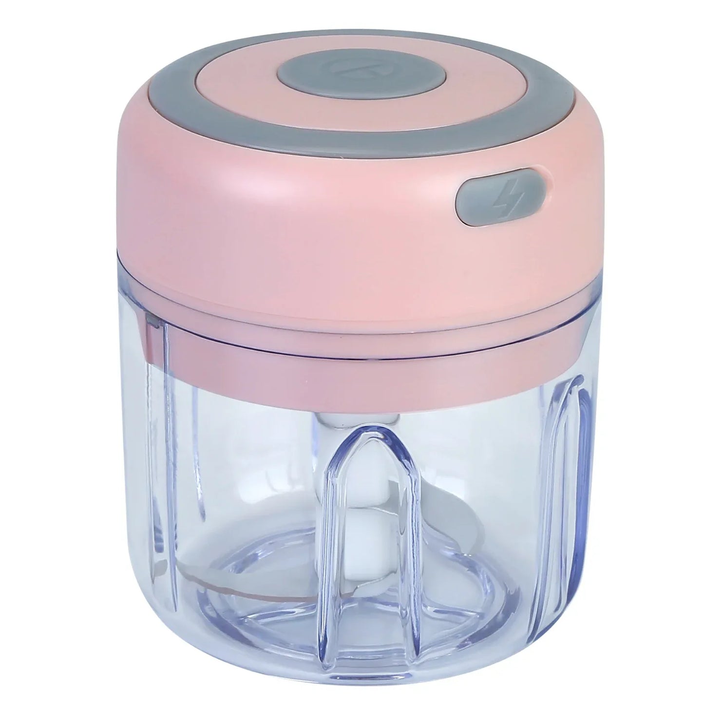 Mini Electric Garlic Chopper 8.45OZ Cordless Garlic Mincer Food Chopper Rechargeable Food Blender Chili Nut Onion Pepper Meat Ginger Food - THE MILE MAKER DRIVER SHOP