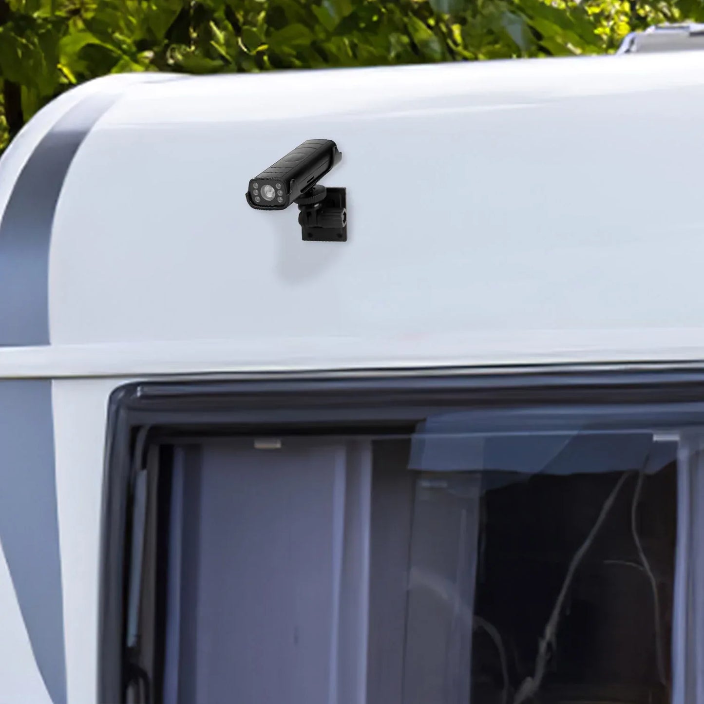 1Pc Wireless Camera Reverse Hitch Guide Camera Vehicle Backup Rechargeable Camera With Flexible Adhesive Base Night Vision For Car RVs Trailer Truck - THE MILE MAKER DRIVER SHOP