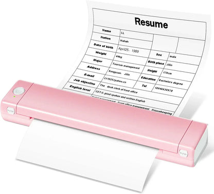 Small Mini Homework Paper Ink-free Office Portable A4 Thermal Wrong Question Printer - THE MILE MAKER DRIVER SHOP