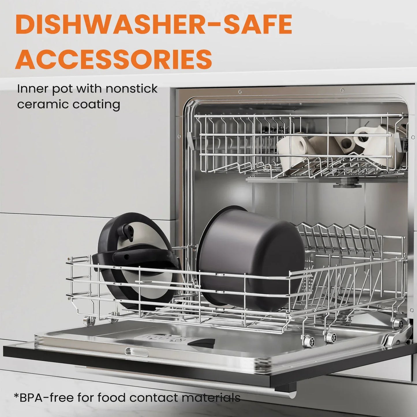 9 In 1 Electric Pressure Cooker, Warmer & Sterilizer, Saute, Slow Cooker, Rice Cooker, Multi-Functional Smart Pot - THE MILE MAKER DRIVER SHOP