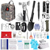 125Pcs Survival Kits Professional Emergency Survival Gear Tactical First Aid Kit Supplies For Outdoor Adventure Camping Hiking Hunting - THE MILE MAKER DRIVER SHOP